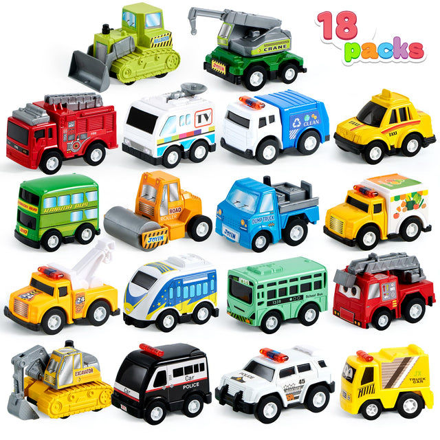 18 packs

CRANE
ROAD ROLLER
DUMP TRUCK
EXCAVATOR
TV CLEAN
FAX TAXI
POLICE
SCHOOL BUS
TAXI
BUS