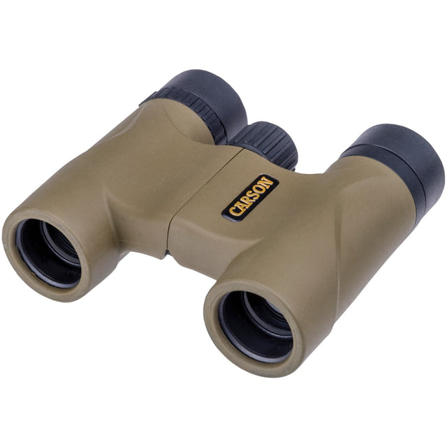Front. Carson - Stinger 8x 22mm Compact Portable Binoculars - Multi-Color.