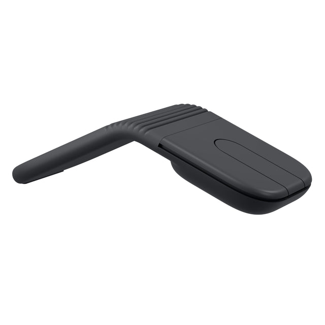 Front. Logitech - Mobi Fold Ultra-Portable Travel Bluetooth Mouse with Touch Scroll and Quiet Clicks - Graphite.