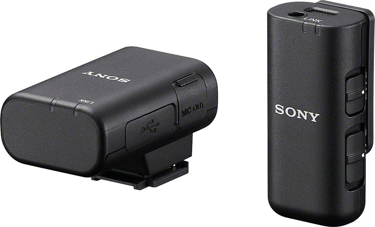 Sony - ECMW3S Single-channel Wireless Omnidirectional Microphone - Black