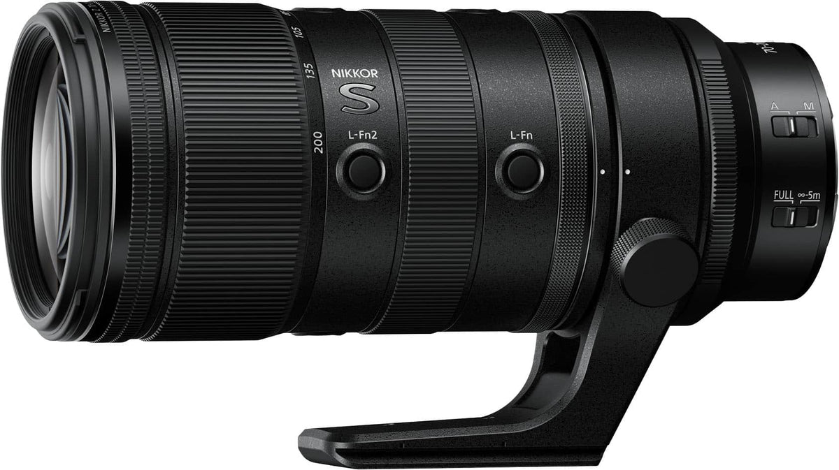 NIKKOR Z 70-200mm f/2.8 VR S II Telephoto Zoom Lens for Nikon Z Mount cameras, 3.6" Diameter - Black