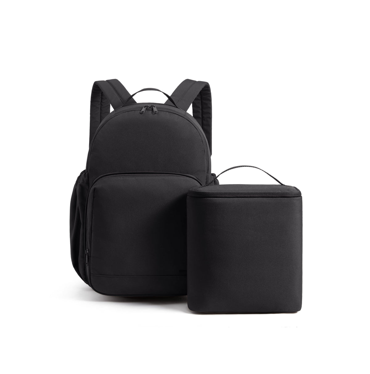 Bagsmart - Commuter Backpack 32L, Laptop Daypack with Detachable Insulated Lunch Bag for Work, College & Daily Travel - Black