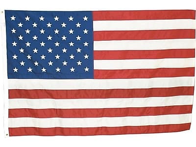 Front. Advantus - The United States of America Flag, 48"H x 72"W - Multi.