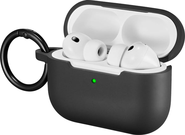 Best Buy essentials™ - Silicone Case for Apple AirPods Pro 3 - Black