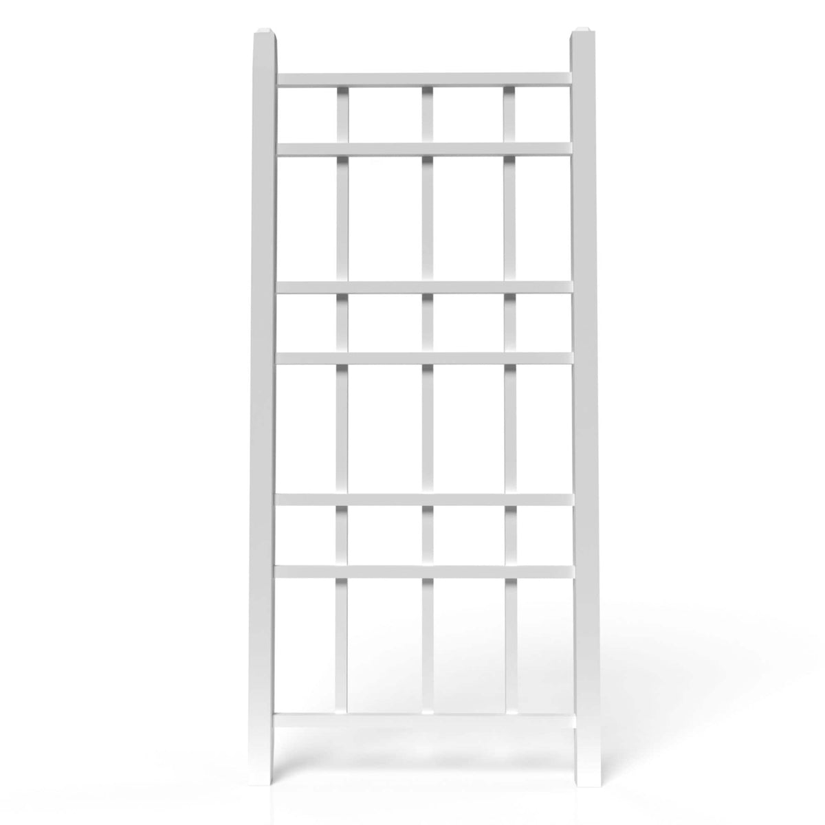 Dura-Trel - Cottage 28 x 66 Inch PVC Vinyl Outdoor Garden Patio Trellis - White