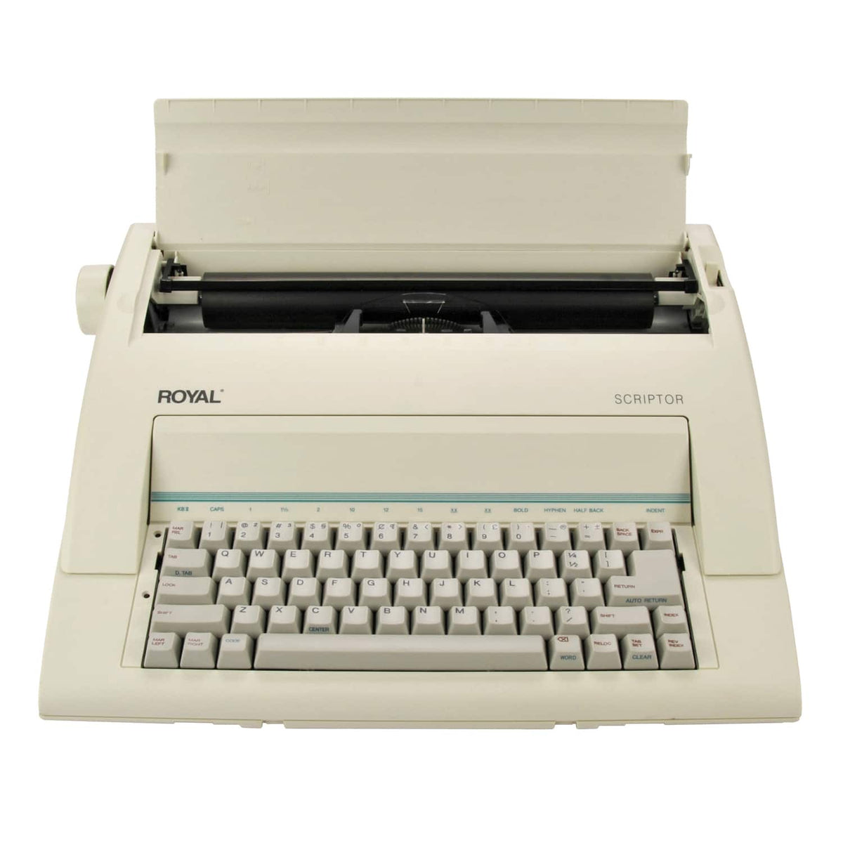 Royal - Scriptor Portable Electronic Typewriter - White