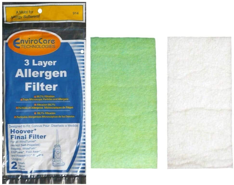 EnviroCare - 2 Pack Replacement Vacuum Filters for Part #F914