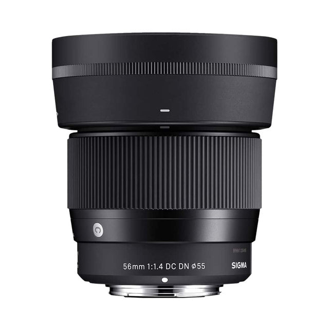 Angle. Sigma - 56mm f/1.4 DC DN ,  C Lens for Sony E-Mount - Black.