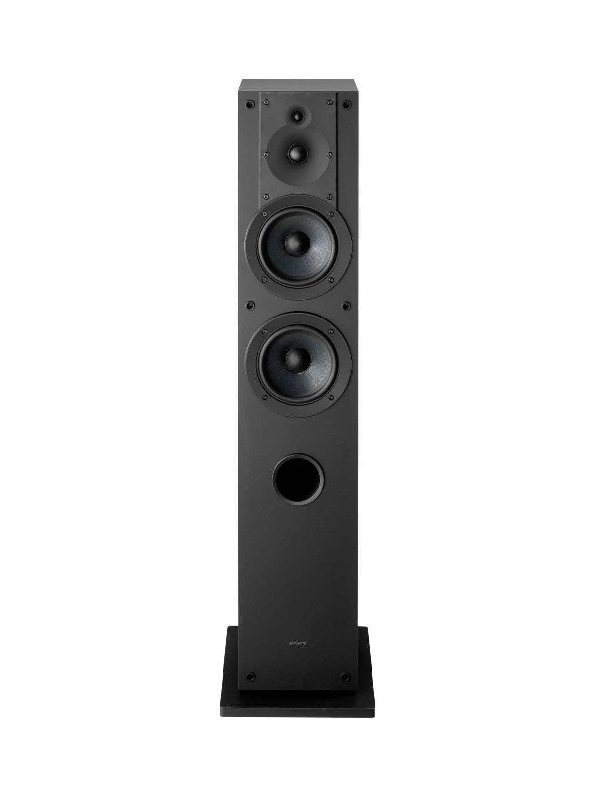 Sony - CS Speaker – 3-way 4-driver hi-res Floor-Standing speaker (2025) each - Black
