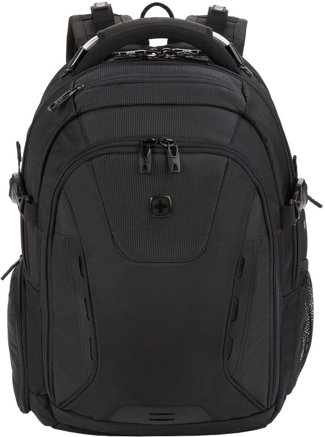 Alt View 11. SwissGear - Commander USB ScanSmart Laptop Backpack - Black.
