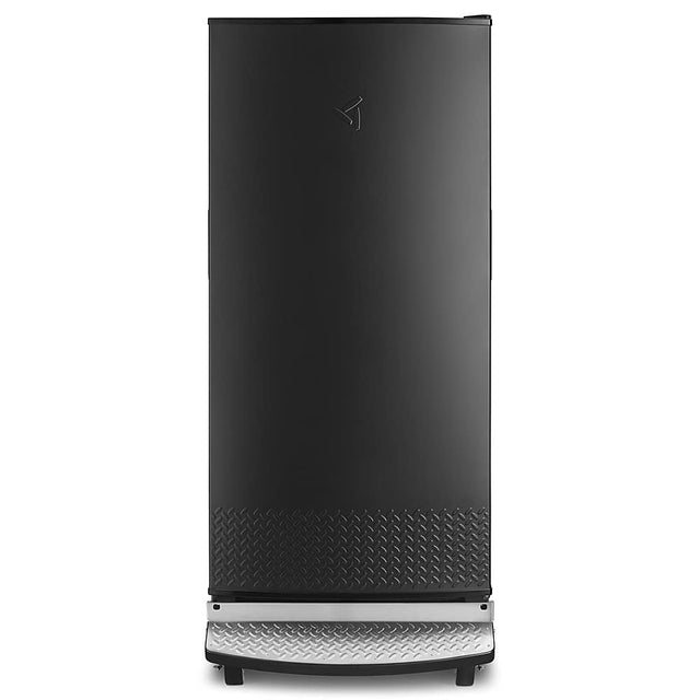 Front. Gladiator - 17.8 Cu. Ft. Upright Freezer - Black.