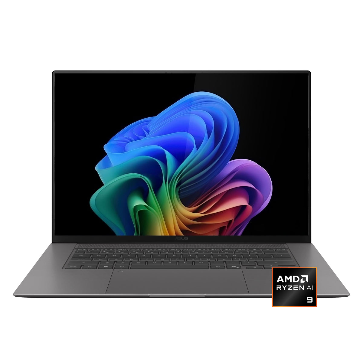 ASUS - Zenbook S16 16" 3K OLED Touchscreen Laptop - AMD Ryzen AI 9 465 2026 - 32GB Memory - 1TB Storage - Copilot+ PC - Antrim Gray