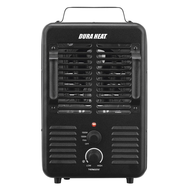 DURA HEAT  
1500W 1300W FAN OFF LOW HIGH THERMOSTAT