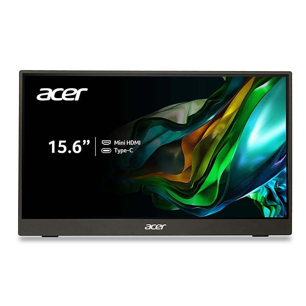 Acer - Refurbished Excellent - 15.6" IPS FHD FreeSync Portable Monitor (DisplayPort, HDMI) - Black