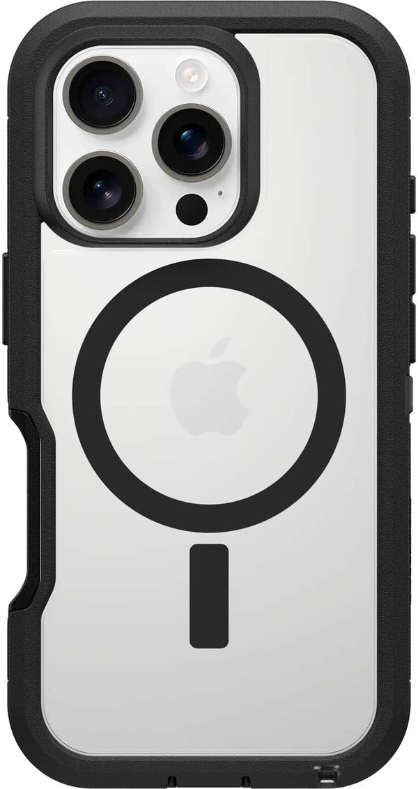 OtterBox - Defender Series Pro XT Hard Shell for MagSafe for Apple iPhone 16 Pro - Black