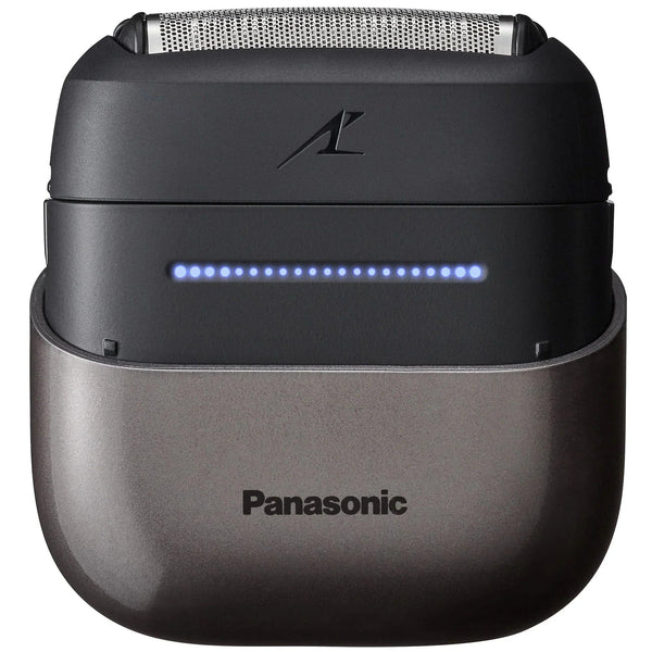 Panasonic - Swipe Right Electric Travel Shaver for Men - Black