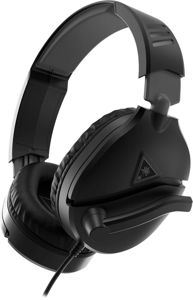 Angle. Turtle Beach - Recon 70 Wired Gaming Headset for Xbox Series X|S, PS5, PS4, Nintendo Switch, PC & Mobile w 3.5mm Wired Connection - Black.