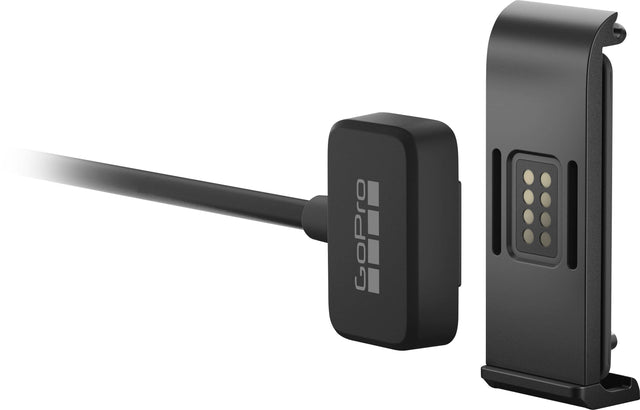 Front. GoPro - Contacto Magnetic Door and Power Cable Kit for HERO13 Black/HERO12 Black/HERO11 Black/HERO10 Black - Black.