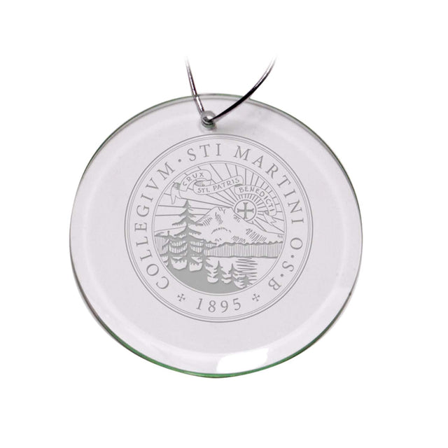 COLLEGIVM STI MARTINI O.S.B  
STI CRUX STI PATRIS BENEDICTO  
1895